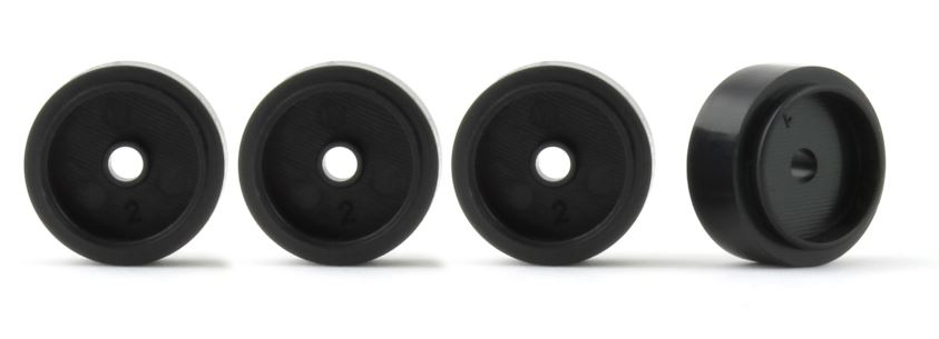 Policar F1 plastic front hubs 13.8x10.5mm (4) PW13810504p