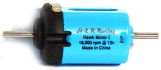 H&R Racing Hawk motor 18,000rpm @ 12V HRHM1