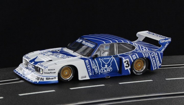 Ford Capri Zakspeed Turbo DRM Zolder SW56 Sideways