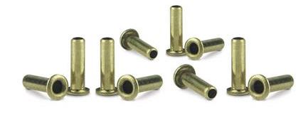 Brass Eyelets for braid ends (10) SP04