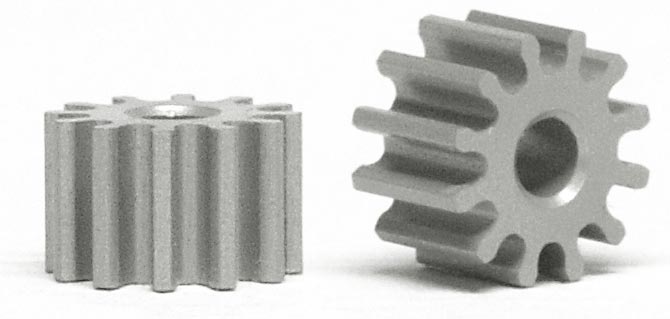 Sidewinder Pinion (ERGAL) 6.5mm 12 tooth (1) SIPI6512E