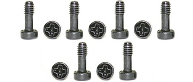 Body screws M2.1 x 7mm smooth half shaft (x10) SLOTscrew217