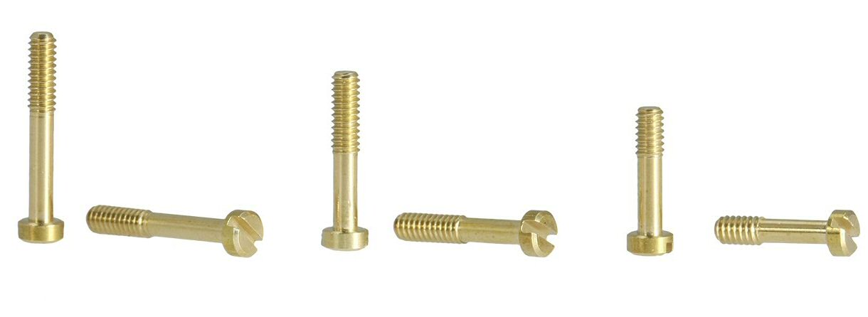 Brass screws set - half thread M2 SC-5127