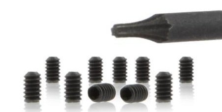 Torx T3 grub screws 3mm (10)
