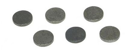 Tungsten Ballast 6.3x1mm discs 0.58gm each sisp24